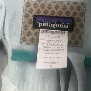 Patagonia Light Blue Women's Dress